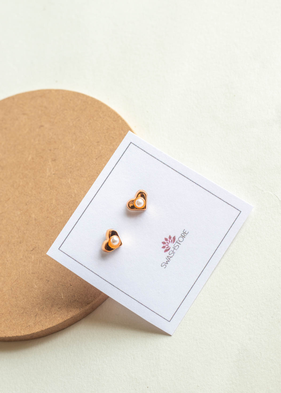 Cute Little Heart Stud Earrings