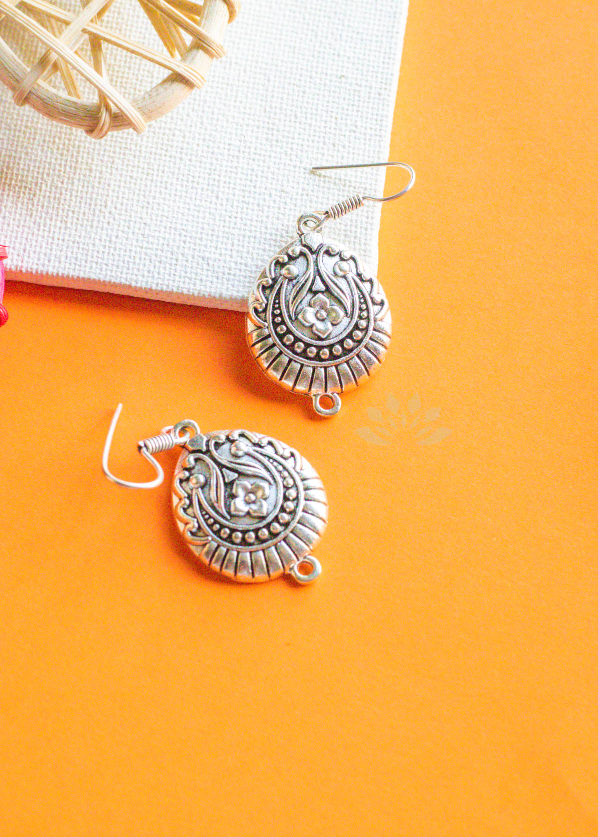 Silver Daily Wear Dangler Earrings