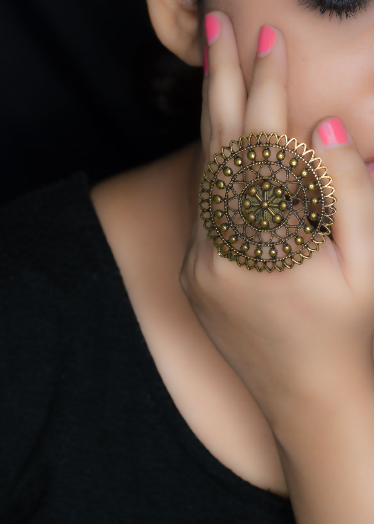 Gold Big Size Ring