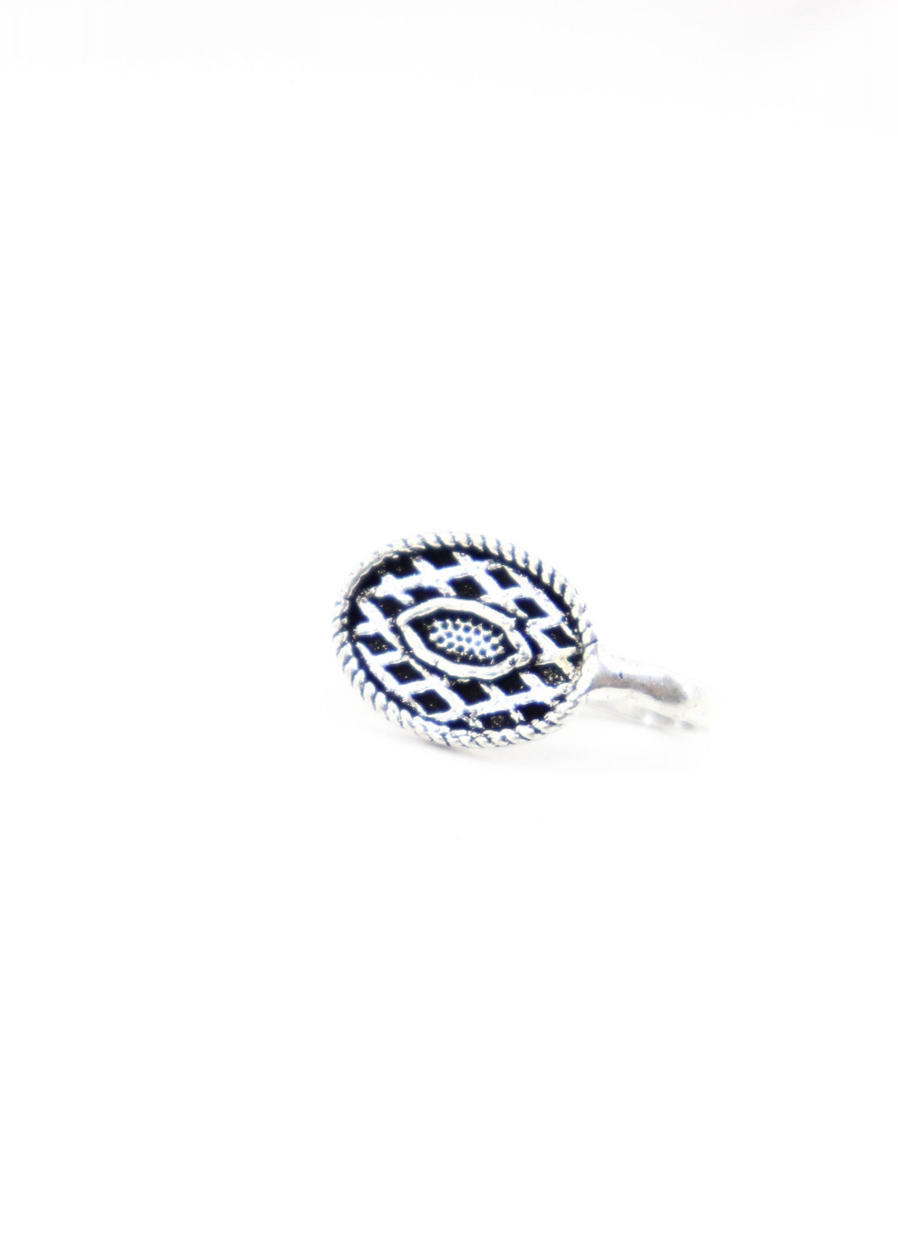 Silver Clip On Nosering (Press One)