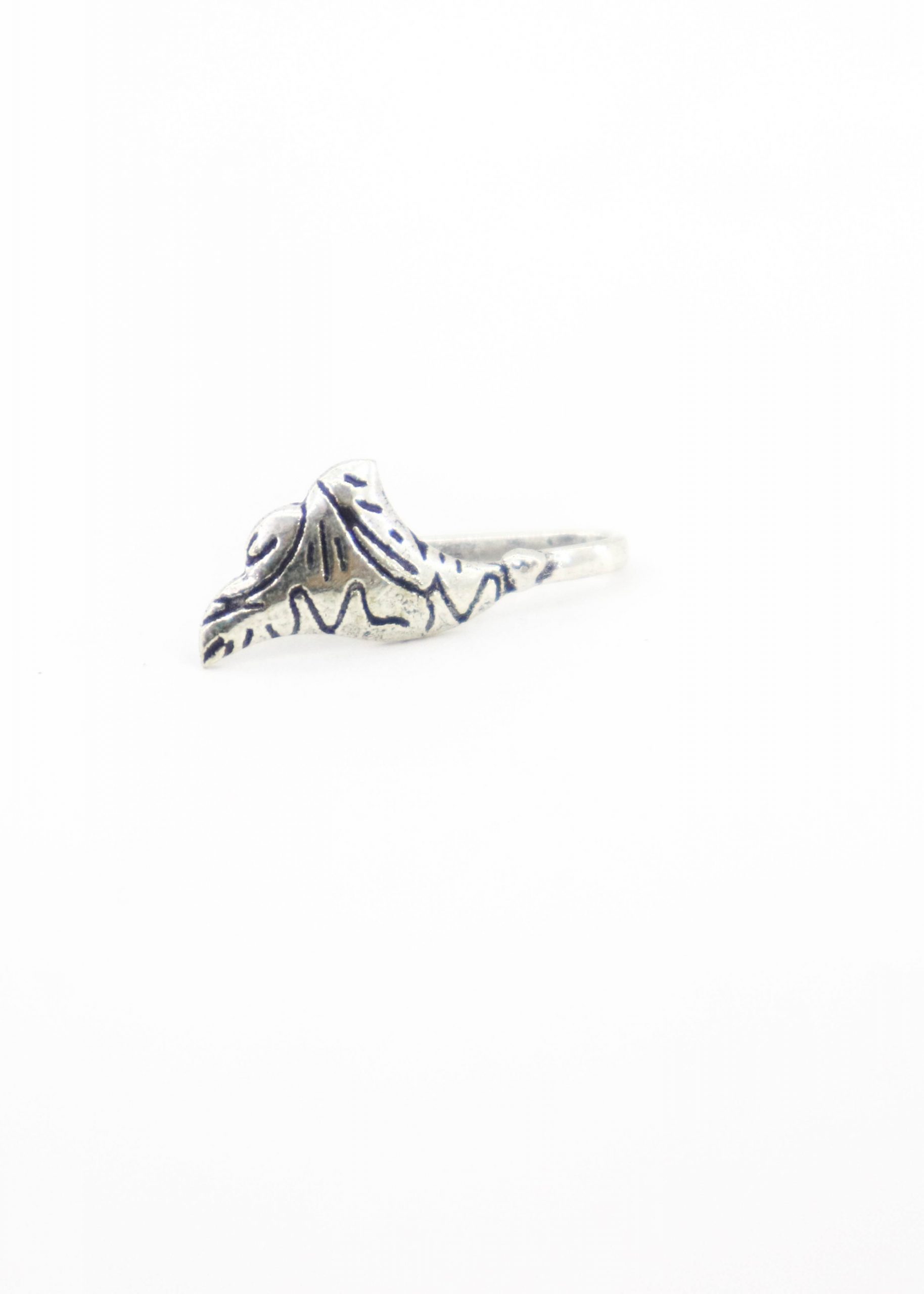 Silver Clip On Nosering (Press One)
