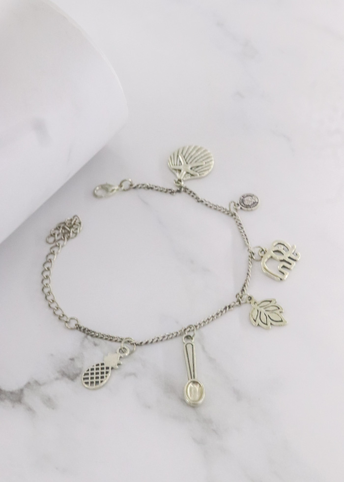Silver Charm Bracelete