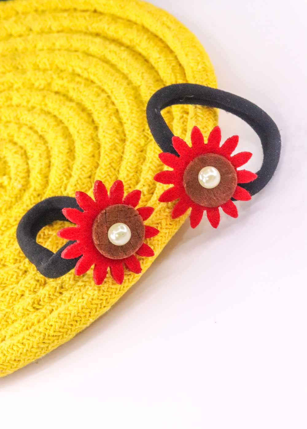Flower Rubber Scrunchies