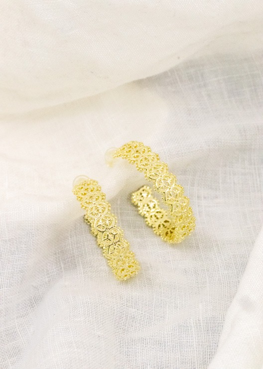 Gold Hoop Earrings