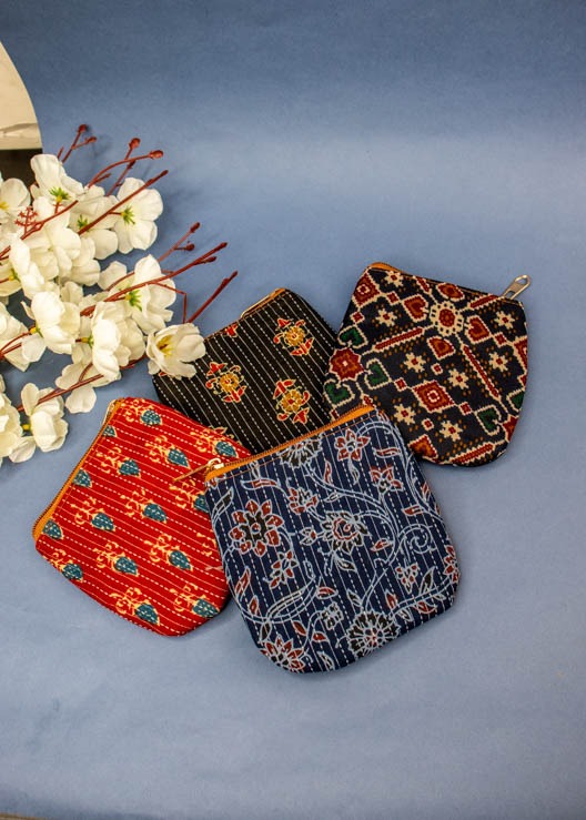 Cotton Coin/Utility Pouch